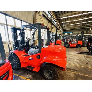 <span class=keywords><strong>Chariot</strong></span> élévateur diesel HELI CPCD35 d'origine usine, capacité 3500 kg, avec déplaceur latéral et positionneur de fourches - Product Image 2