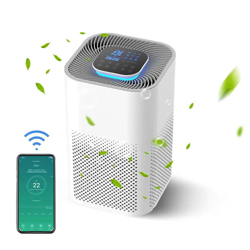 portable household air purifier home hepa air cleaner Activated carbon HEPA13 hepa filter