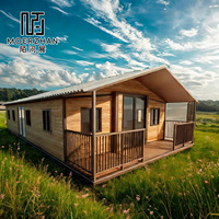 Villa modulaire extensible en acier spécial préfabriqué, maison conteneur de 1 à 4 chambres, qualité de luxe, prix compétitif