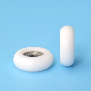 ลูกรอกที่นั่งพายเรือไนลอนสีขาว6*32*11มม. 32มม. พร้อมตลับลูกปืน S626สแตนเลส - Product Image 4