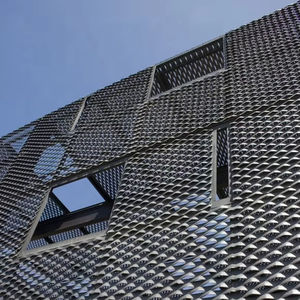 <span class=keywords><strong>Grille</strong></span> de fenêtre en métal déployé Conception de <span class=keywords><strong>grille</strong></span> en métal déployé en aluminium Panneau d'expansion en métal - Product Image 1