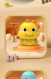 Boîte de jeu interactive <span class=keywords><strong>dinosaure</strong></span> pour enfants, en plastique, pour l'éveil et l'éducation précoce, jouet pop-up, boîte de jeu à interrupteurs <span class=keywords><strong>dinosaure</strong></span> - Product Image 6