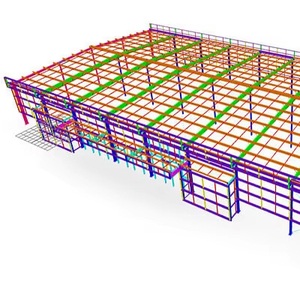 Estructura de Acero, Edificio Metálico, Techo Metálico, Almacén Prefabricado, Estructura de Construcción, Almacén de Estructura de Acero - Product Image 5