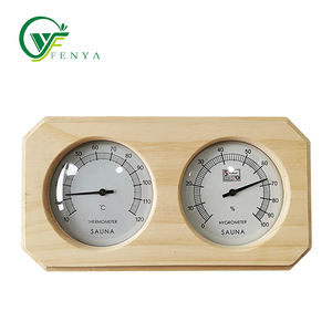 Werkseitiges Hygrometer-<span class=keywords><strong>Thermometer</strong></span> Wand-Saunahygrometer-<span class=keywords><strong>Sauna</strong></span> zubehör Set für die <span class=keywords><strong>Sauna</strong></span> - Product Image 1