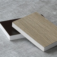 Panneaux en mousse PVC stratifiée HPL texturée, feuilles stratifiées Formica pour la décoration intérieure des meubles