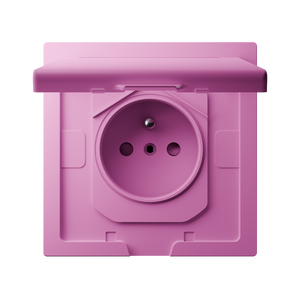 Bingoelec Nouvelle <span class=keywords><strong>Prise</strong></span> PC Style Allemand/Français avec Couvercle <span class=keywords><strong>Installation</strong></span> Facile pour Espaces Résidentiels, Bureaux et Hôtels - Product Image 2
