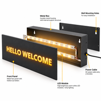 Enseigne lumineuse LED découpée sur mesure GOZONE pour entrée de magasin