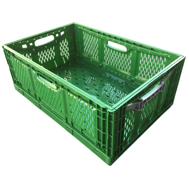 600*400*220 cheap price foldable plastic crates for fruits and vegetables manufacturer