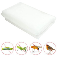 Panneaux en maille anti-insectes blancs personnalisés, longueur et largeur sur mesure, découpe sur mesure - Housse de protection pour plantes fournie