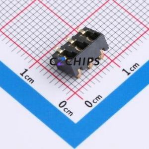 GT-BTP30003-0540A-016A Blade/Spring Contact Battery Connector SMD,P=3mm Connector Spring Contact Type 3mm 3P Horizontal Mount - Product Image 2