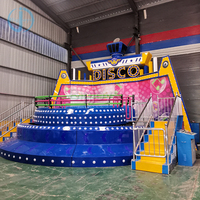 Emozionante Giostre BigJoys Flyer Disco Tagada a Prezzo Conveniente, 6 Posti, per Interni/Esterni, 1 Anno di Garanzia, in Vendita per Parchi Divertimento