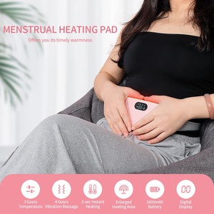 Tappetino riscaldante mestruale da donna cintura calda da palazzo per alleviare il dolore mestruale cintura da massaggio con impacco caldo - Product Image 4