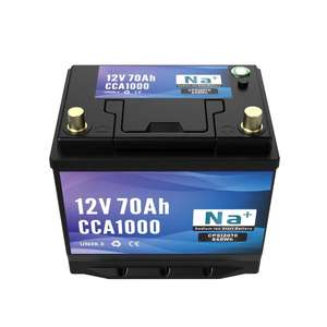 -40 ℃   Batterie au sodium-ion 12V 70Ah pour démarrage à froid, remplacement direct pour véhicules AGM Start-Stop, qualité OEM usine - Product Image 5
