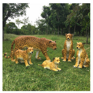 Elefante decorativo <span class=keywords><strong>de</strong></span> fibra <span class=keywords><strong>de</strong></span> vidrio, elefante, León, <span class=keywords><strong>jirafa</strong></span>, Panda, Safari, animales salvajes, gran oferta - Product Image 2