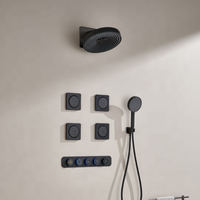 Stepon 25 + ans Fabricant OEM ODM WiFi APP Système de mitigeur de salle de bain numérique thermostatique électronique Ensemble de douche dissimulé