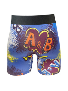 Pantaloncini sportivi <span class=keywords><strong>da</strong></span> bagno sportivi personalizzabili con Logo personalizzabili e traspiranti ad asciugatura rapida per la casa Sport pantaloni <span class=keywords><strong>da</strong></span> bagno con stampa mista bikini - Product Image 5