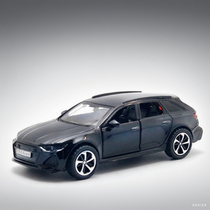 سيارة رياضية تفاعلية بمقياس معدني مجسمة سيارة لعبة من المعدن المصبوب مع بابين مفتوحين لتزيين لوحة القيادة - Product Image 2