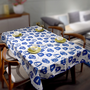 Nappe en flanelle PEVA, imperméable, <span class=keywords><strong>film</strong></span> PVC non tissé, décoration de table à l'arrière, fête d'arbre de noël, fête de vacances - Product Image 5