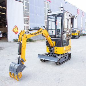 LIVRAISON GRATUITE! Mini-excavatrice 1 tonne 2 tonnes, mini-pelle chinoise, petite machine d'excavation - Product Image 4