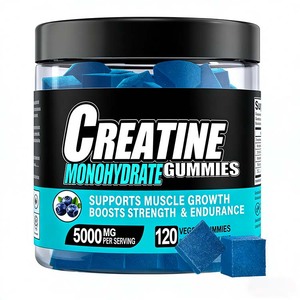 <b>Creatine</b> Monohydrate Gummies 500mg Per Serving 120 Veggie Gummies Muscle Growth Support for Adults - Product Image 1