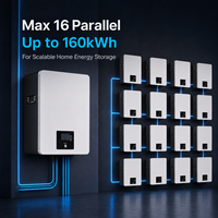 Système de stockage d'énergie solaire domestique ZTGF 10 kW Powerwall 10 kWh, batterie lithium solaire 48 V, pack de batteries LiFePO4 48 V 200 Ah