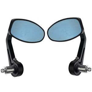 Aluminum Alloy CNC Rearview Mirror <b>for</b> Motorcycles Modified Bar End Handlebar <b>Tube</b> Plug Reflectors Electric Motorbike Mirrors - Product Image 2