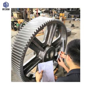 China Factory DeYu Custom 4140 4340 Casting Spur Bevel Gear - Product Image 1