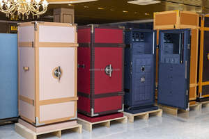 กล่องและกล่องใส่นาฬิกา<span class=keywords><strong>หนัง</strong></span>แท้ปลอดภัย3ชั้นพร้อมล็อกดีไซน์ป้องกันที่ทนทานสำหรับนาฬิกาและกล่องเครื่องประดับที่มีมูลค่า - Product Image 6