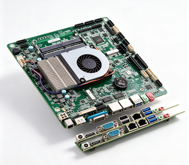 New Intel Mini-ITX Industrial and Embedded Motherboard with DDR4 Double Channel Memory and Integrated Graphics