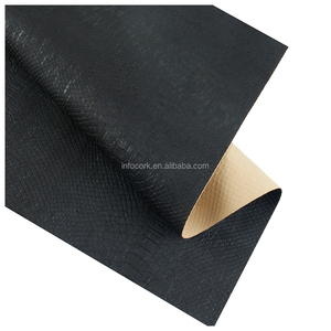 Cuir de <span class=keywords><strong>liège</strong></span> végétalien directement de l'usine - Tissu synthétique en PU de <span class=keywords><strong>liège</strong></span> naturel gaufré concave-convexe pour la fabrication de sacs en <span class=keywords><strong>liège</strong></span> - Product Image 5