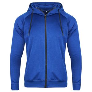 ชุดวอร์มผ้าฝ้ายสีน้ำเงินรอยัลสำหรับผู้ชาย เสื้อผ้ากีฬาฤดูหนาว อุ่นสบาย เหมาะสำหรับวิ่งออกกำลังกาย เอวยางยืด ใส่สบาย - Product Image 2