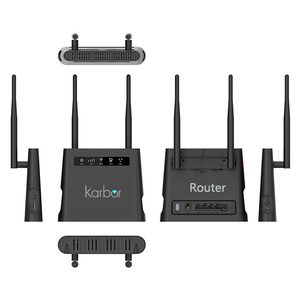 Punto de Acceso Móvil Karbor 4G LTE WiFi6 CPE con Ranura para Tarjeta SIM, Puertos RJ11/RJ45 de 2.4G/5G, 1000Mbps, QoS, SOHO, Soporte VPN y VoIP - Product Image 6