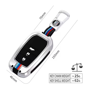 เคสกุญแจรถทำจากซิงค์อัลลอย2025สำหรับ Toyota HILUX Innova Rav4 Fortuner Yaris Corolla Land Cruiser 200 Crown Accessories - Product Image 6