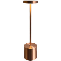 Lampe de table transfrontalière à succès, style rétro américain simple en forme de I, veilleuse tactile, utilisation multi-espaces, sur batterie