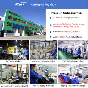 Custom A356-T6 Feinguss Aluminium legierung Casting für Oberarm Struktur Cap - Product Image 4