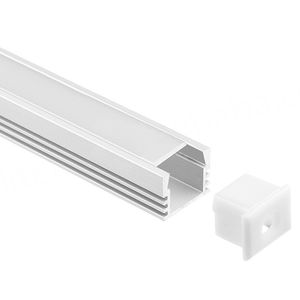 Profilé d'extrusion en aluminium en forme de U, éclairage LED, profilé en aluminium pour fenêtres et portes - Product Image 1