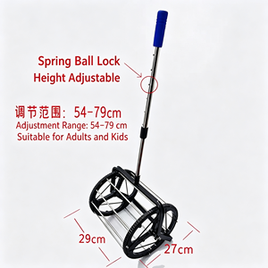 Red Circular de Plástico para Recoger Pelotas de Tenis con Mango Extensible para Uso Universal - Product Image 2