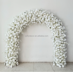 U-shape Rose Floral Entrance <strong>Arch</strong> <strong>Gate</strong> Wedding Stand Flower Arrangement <strong>Arch</strong> for Backdrop Wedding Floral <strong>Arch</strong> - Product Image 3