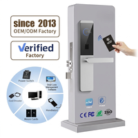 Sistem Kunci Pintu Hotel Digital RFID Harga Grosir dengan Perangkat Lunak Manajemen Ttlock SDK untuk Kamar Hotel