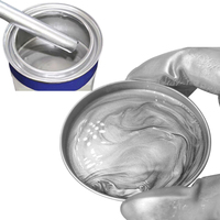 Pâte d'aluminium Pigment gris argenté Pâte d'aluminium pour béton pour peinture