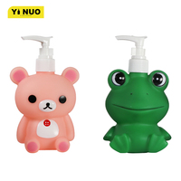 Vente en gros directe usine – Bouteille de shampoing et après-shampoing pour enfants 300 ml, motif dessin animé, bouteille de shampoing personnalisée, articles de toilette pour bébé, forme chien