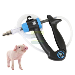 <span class=keywords><strong>Seringue</strong></span> de vaccination à dose réglable pour porcelets 10ml flacon de fixation bouteille montage vaccinateur produit vétérinaire - Product Image 1
