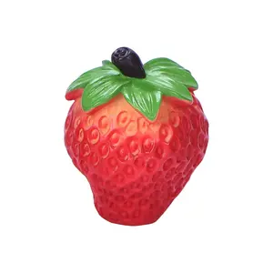 HY景观树脂仿真荔枝草莓水果可爱工艺品全配食品玩小装饰批发