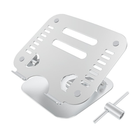 Support rotatif à 360 degrés en alliage d'aluminium pour téléphones portables et tablettes, pliable et portable pour ordinateurs de bureau iPad