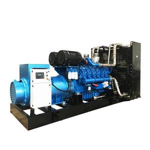 ชุดเครื่องกำเนิดไฟฟ้า1000kW จาก Weichai 400/230V 50Hz เอาต์พุตแบบสามช่องเปิดพร้อมตู้ควบคุม - Product Image 1