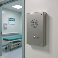 Interphone IP65 anti-vandalisme pour usage en prison, banque, hôtel, ascenseur, ligne d'urgence, projet de point d'aide, téléphone d'urgence
