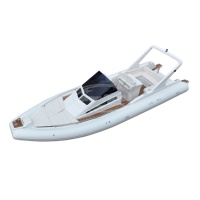 CE Vente Chaude Grand Bateau Semi-Rigide en Hypalon et Fibre de Verre RIB 960 Yacht pour Divertissement Familial