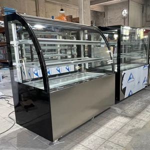 Nhà máy giá rẻ Giá cửa kính hiển thị tủ bánh - Product Image 4