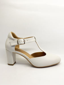 Nuove <span class=keywords><strong>Scarpe</strong></span> <span class=keywords><strong>da</strong></span> Donna con <span class=keywords><strong>Tacco</strong></span> Alto e Grosso, Tomaia in Pelle Personalizzata, Cinturino alla Caviglia, Stile Barefoot, <span class=keywords><strong>Scarpe</strong></span> Estive <span class=keywords><strong>da</strong></span> Lavoro, Vendita all'Ingrosso - Product Image 3