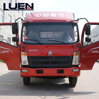 Camion léger SINOTRUK HOWO 4x2 d'occasion, 110-170 CV, Euro 5, remis à neuf, à vendre